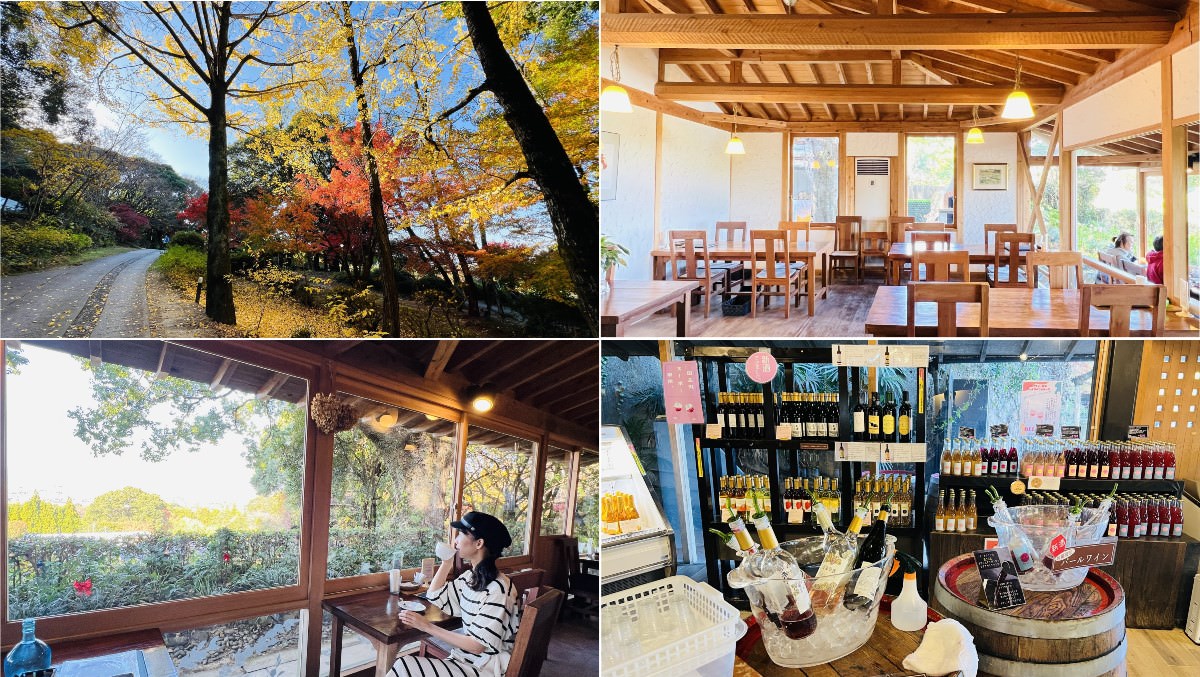 日本,九州,福岡,日本景點,Kyoho Winery,巨峰葡萄酒莊,九州景點,福岡景點,酒莊,餐廳,HEURIGE休閒咖啡餐廳,咖啡廳,日本旅遊