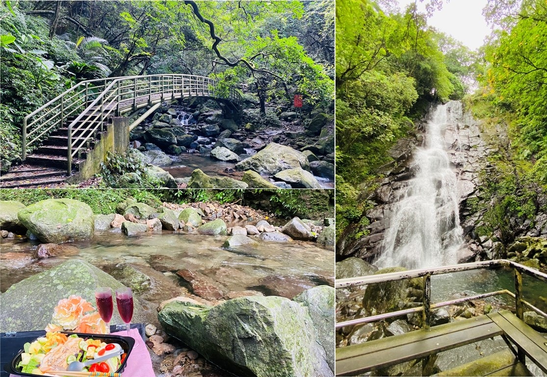 青山瀑布|台版奧入瀨溪|夏日消暑秘境~清涼親子景點 - 第1張圖