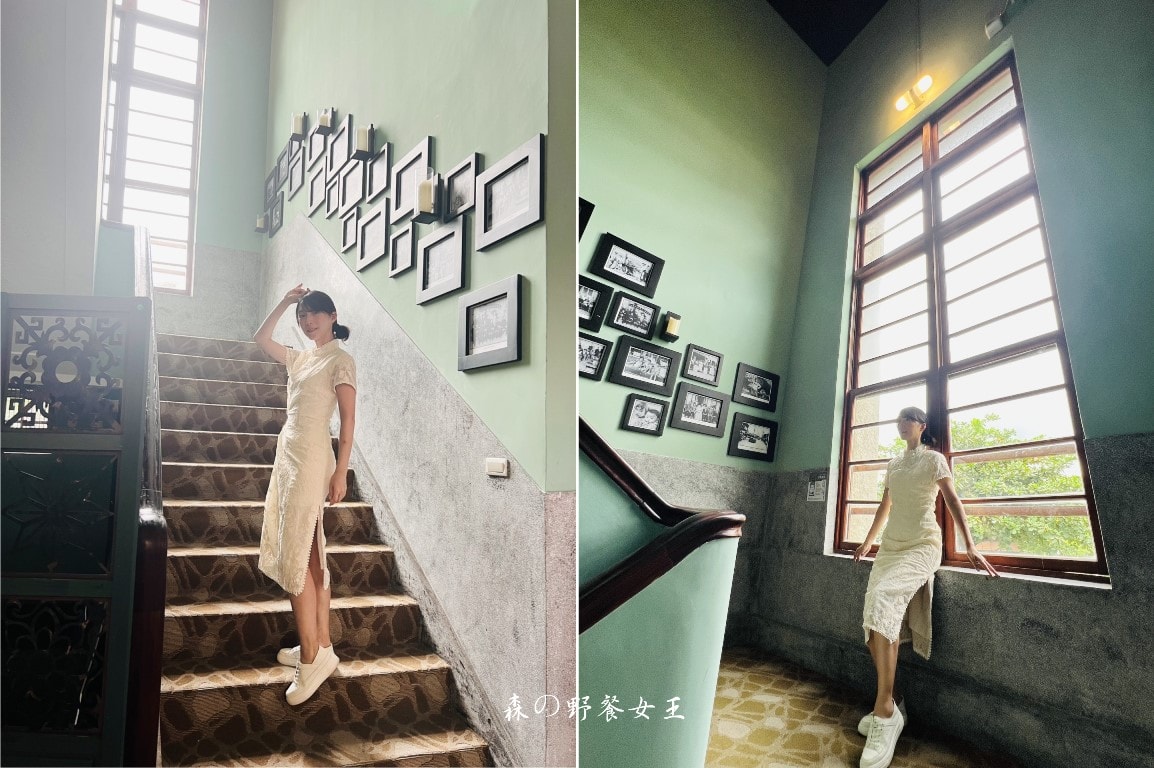 福瑞堂|南投稅務出張所|微光曼曼|南投小白宮|絕美白色古宅品嘗新台菜創意料理~換裝旗袍體驗上海復古氛圍 - 第33張圖