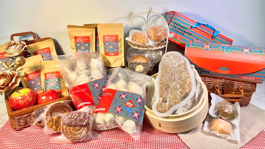食尚玩家攜手Chubby Doo甜甜圈、Joss Life手工水餃、熊夫人甜點、溫國智的美食天地、產地咬一口果乾|一日五餐|強強聯手打造「潮台美食」新體驗 - 第2張圖