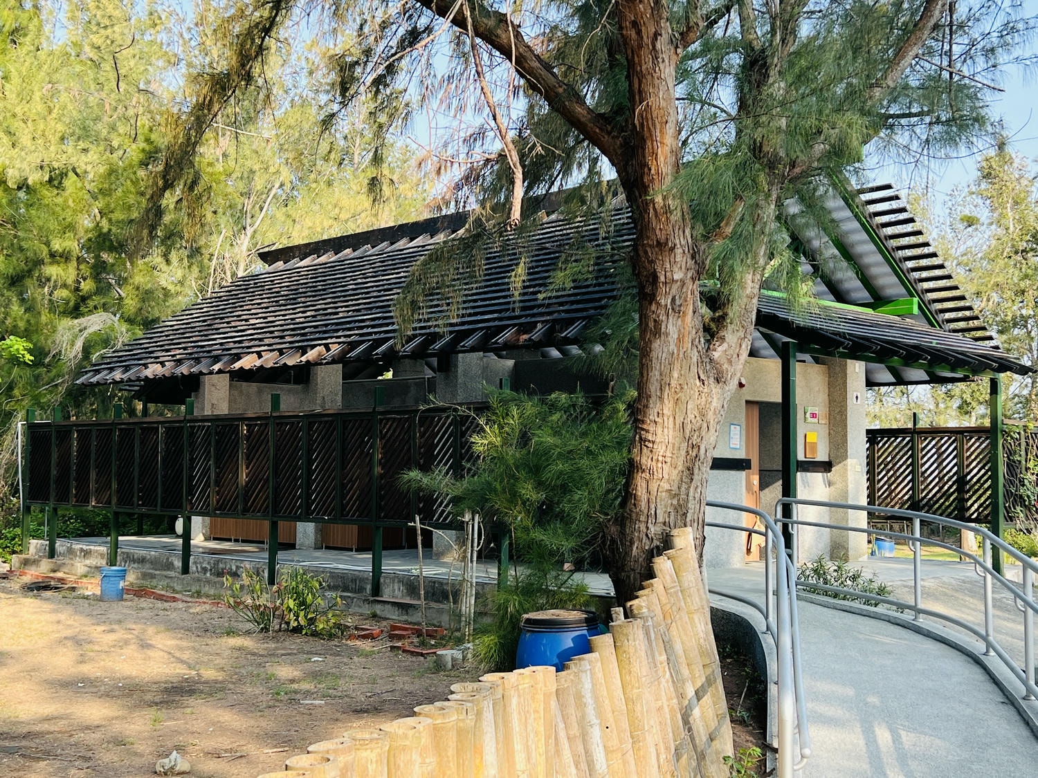 雲林口湖|宜梧滯洪池露營區|小日月潭|免費湖邊露營、湖畔散步好悠閒 - 第8張圖